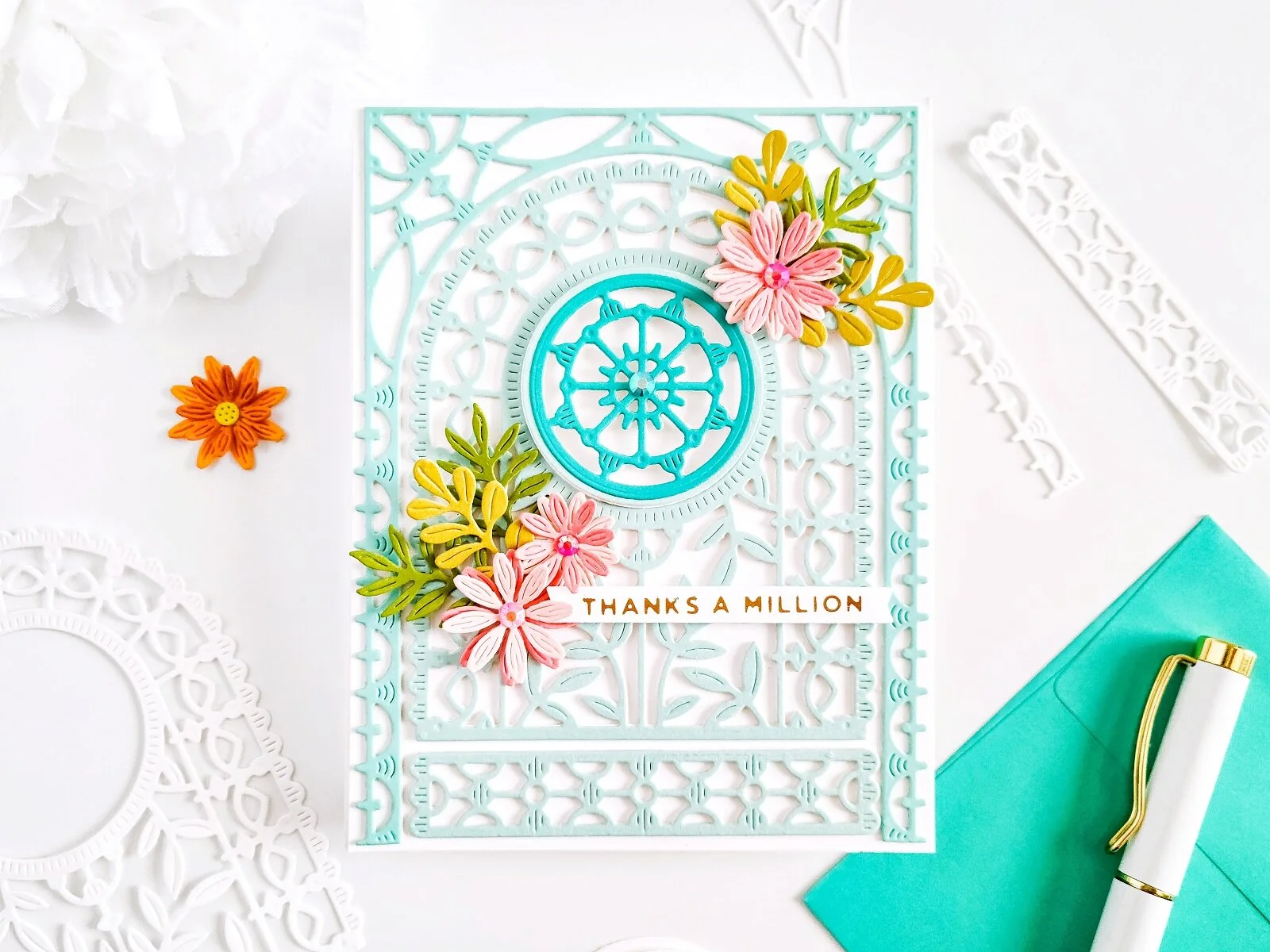 Spellbinders MAY-2021 DOM┃Inspiration Card