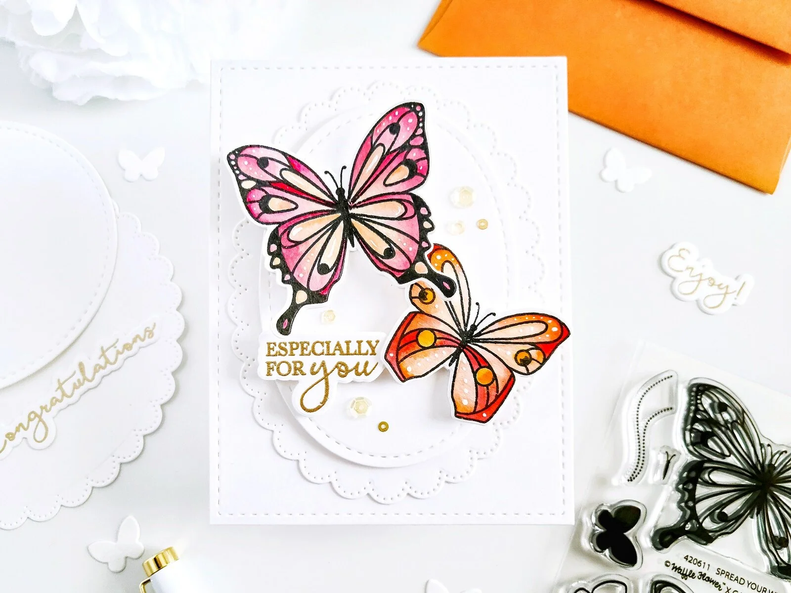 Spread Your Wings┃Butterfly Inspiration Card