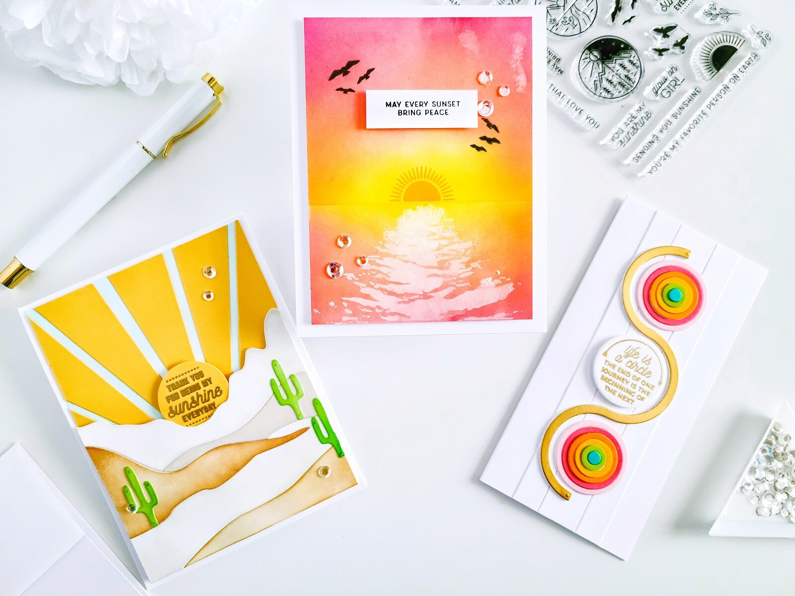 Spellbinders JUN-2021 CSOM ┃Inspiration Cards