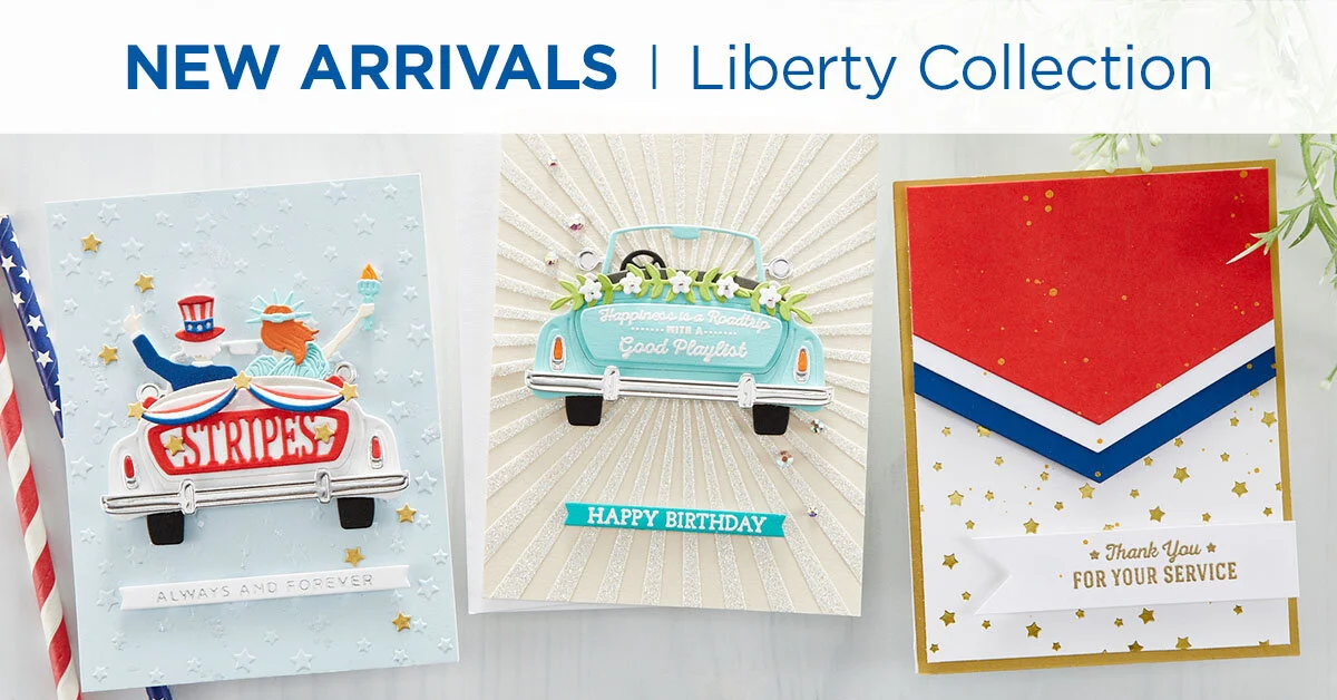 Spellbinders Liberty Collection┃Inspiration Card