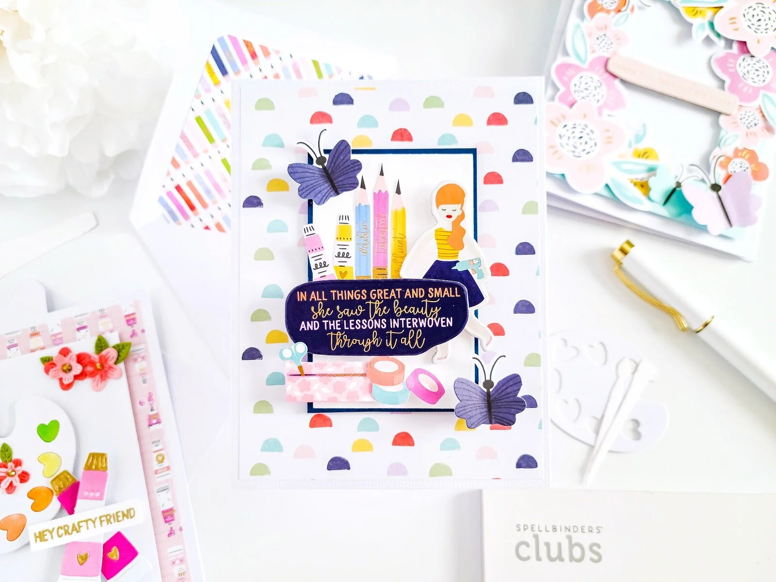 Spellbinders AUG-2021 KOM┃Inspiration Cards