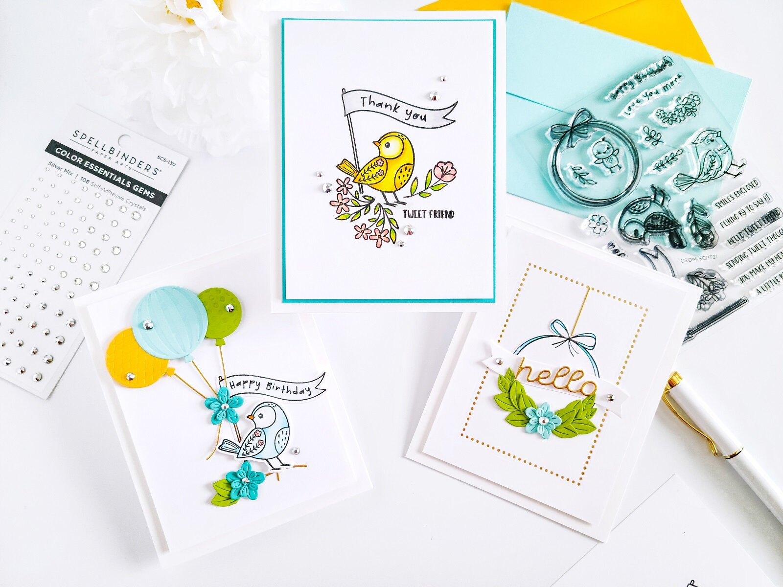 Spellbinders SEP-2021 CSOM ┃Inspiration Cards