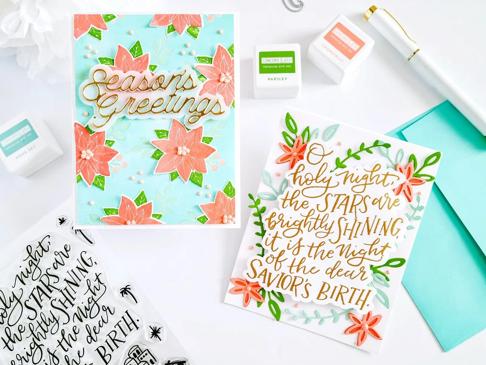 Concord &amp; 9th Holiday-2021 Release┃Inspiration Cards