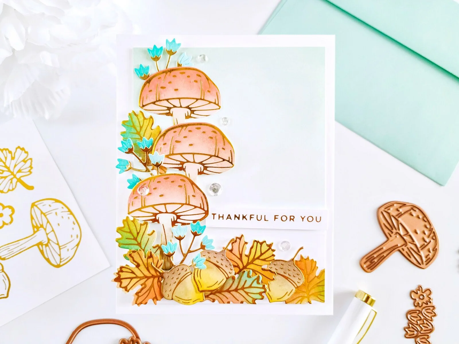 Spellbinders OCT-2021 GOM┃Inspiration Card