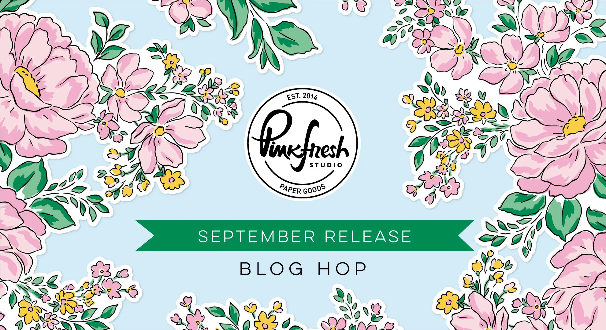 Pinkfresh Studio September Stamp, Die, Stencil and Hot Foil Release┃Blog Hop