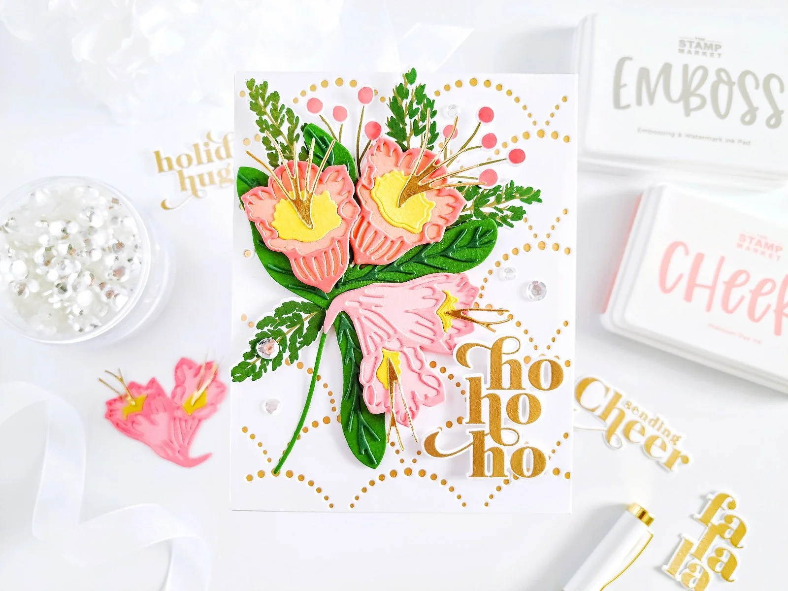 The Stamp Market┃ Holiday Inspiration Card with Pockets