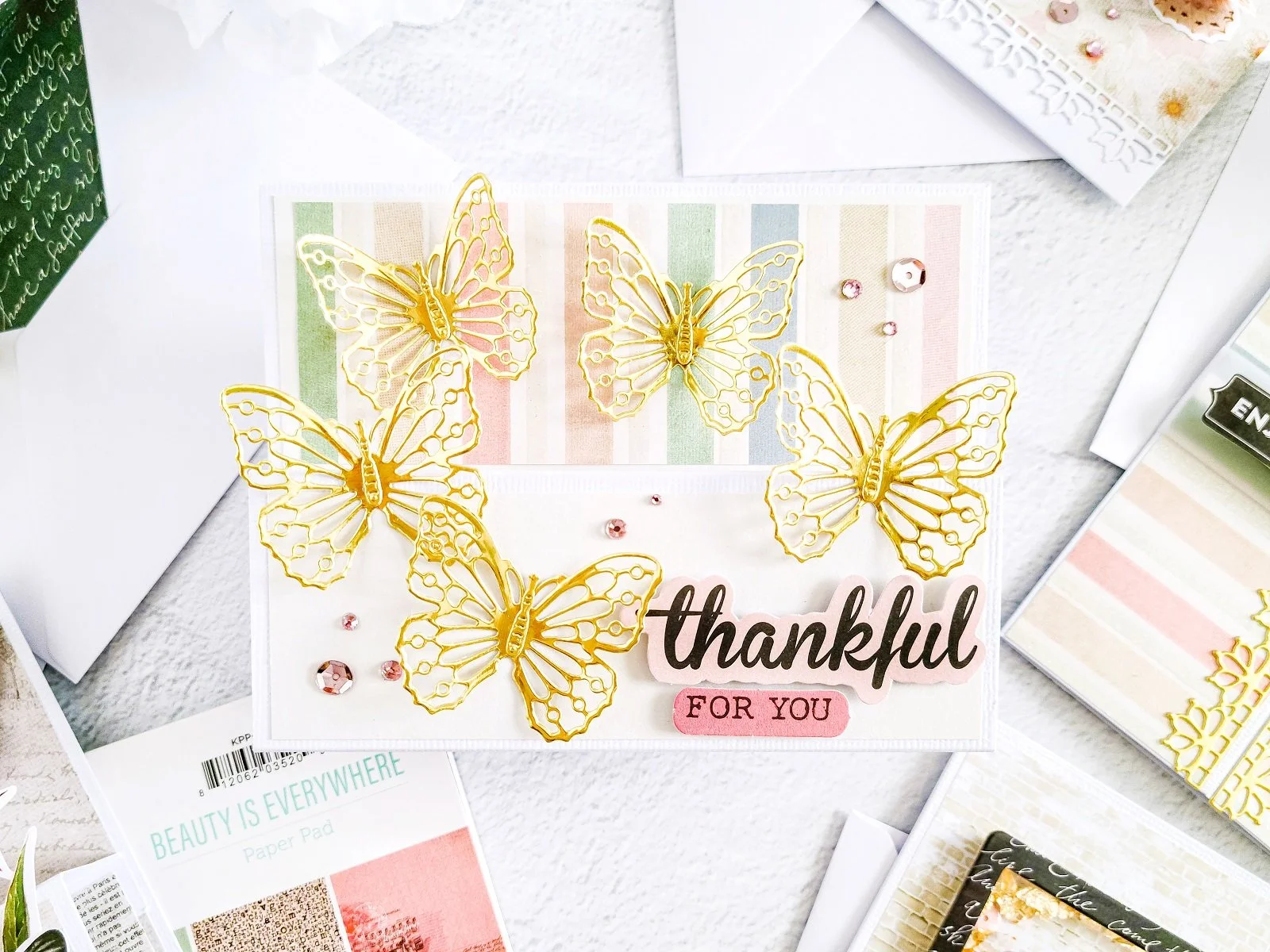 Spellbinders DEC-2021 KOM┃Inspiration Cards