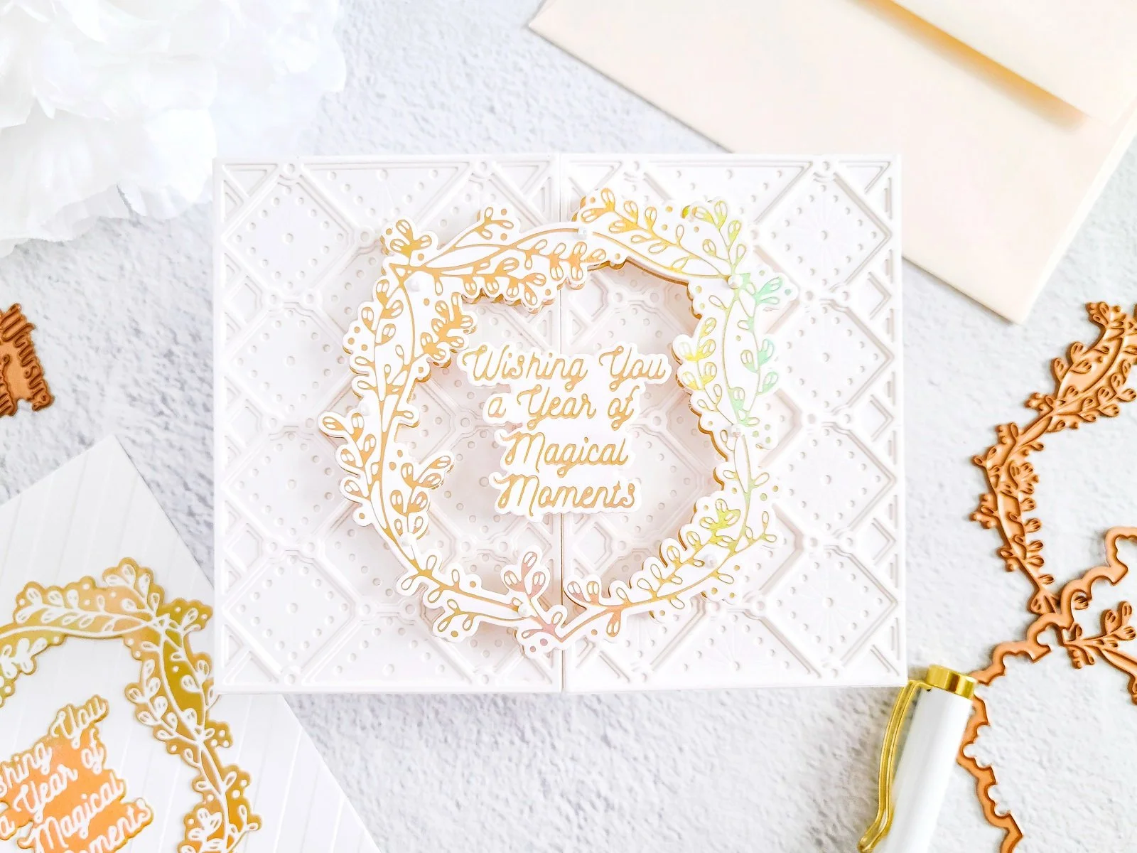 Spellbinders DEC-2021 GOM┃Inspiration Card