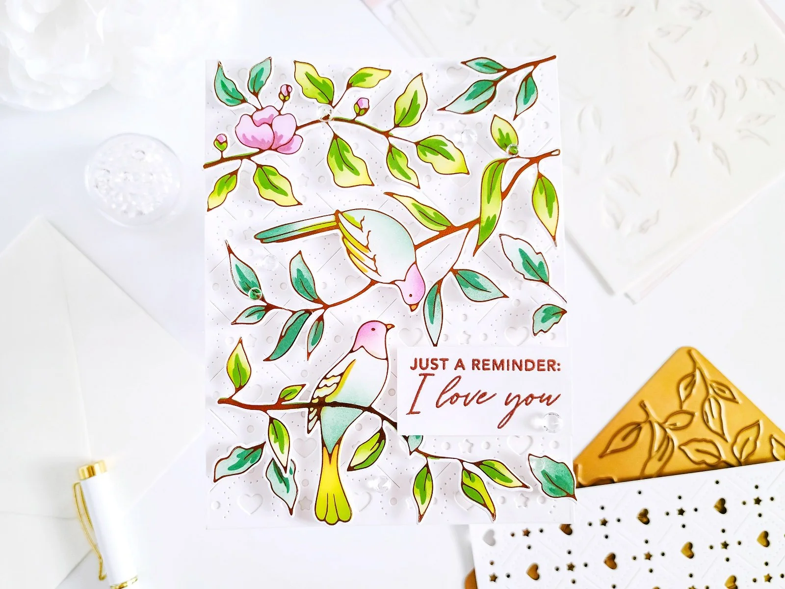 Songbirds On Branches┃Inspiration Card