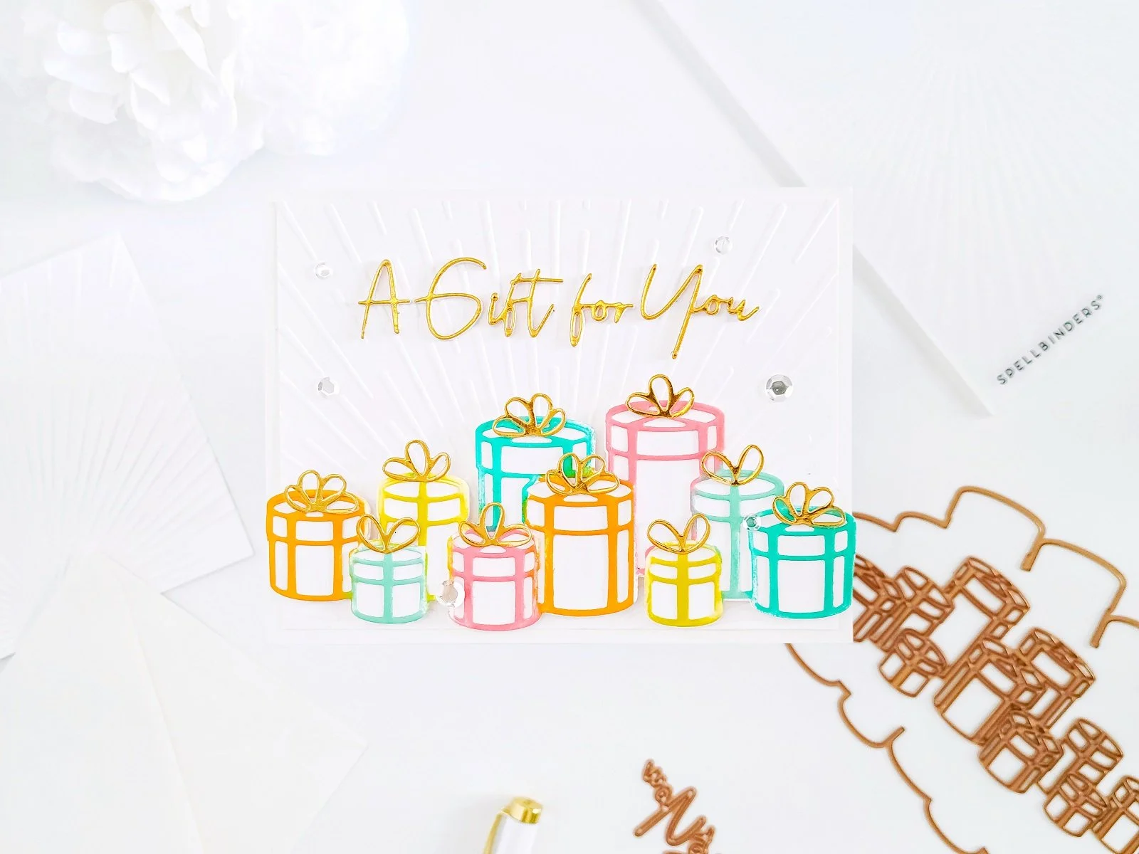 Spellbinders DOM &amp; EOM APR-2022┃Inspiration Card