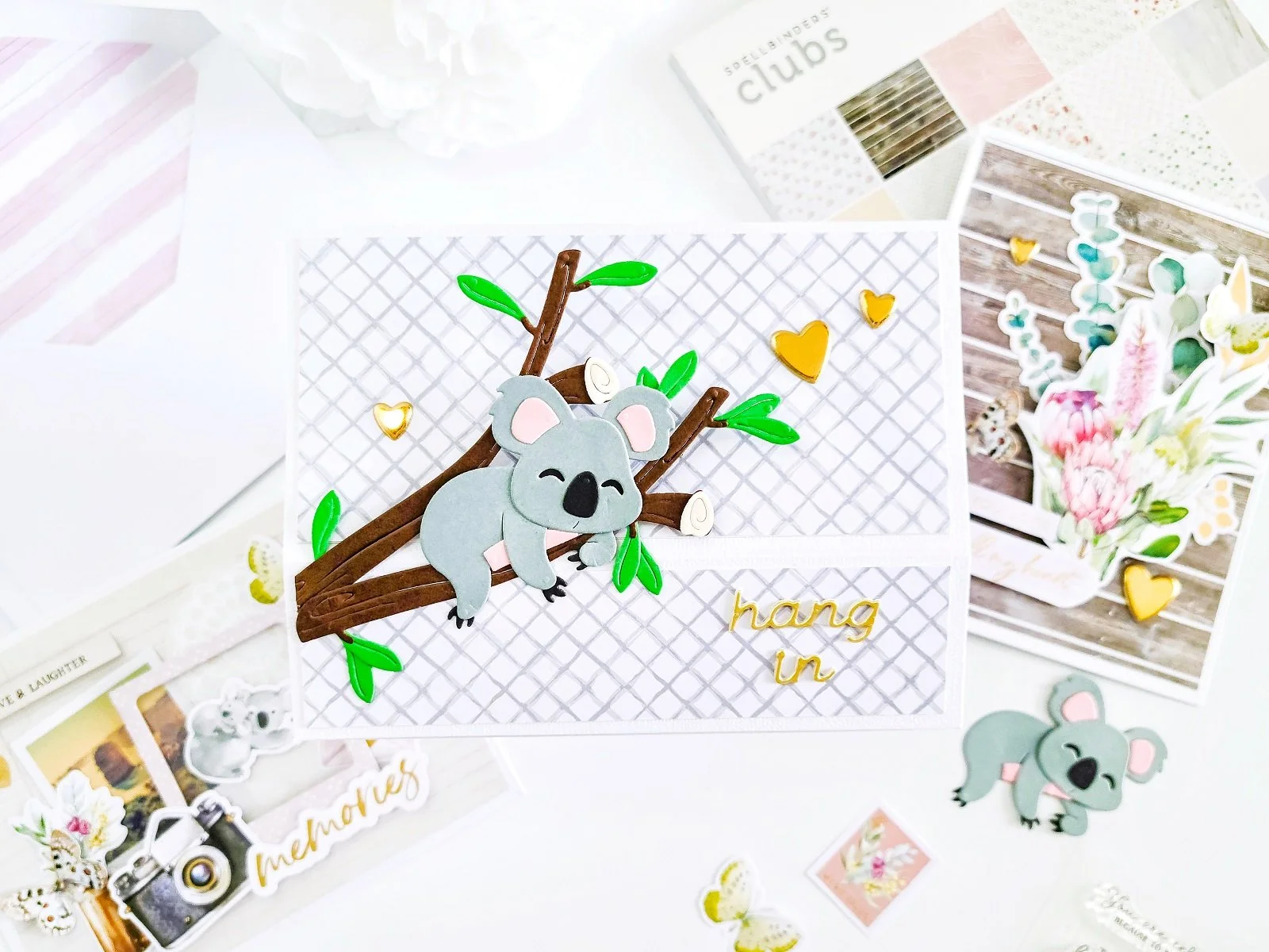 Spellbinders KOM MAY-2022┃Inspiration Cards