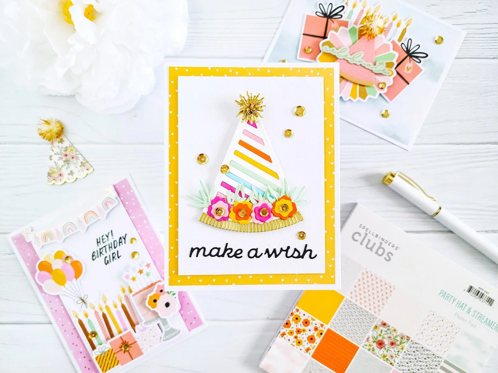 Spellbinders KOM JUN-2022┃Inspiration Cards