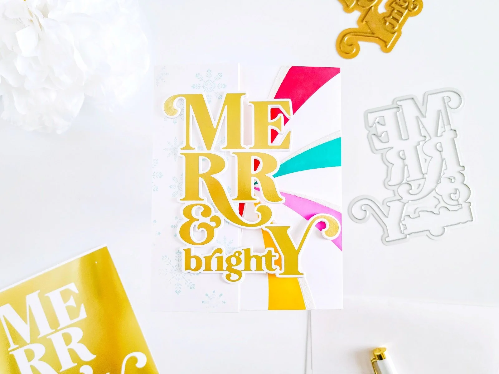 Swirl Merry &amp; Bright┃Inspiration Card