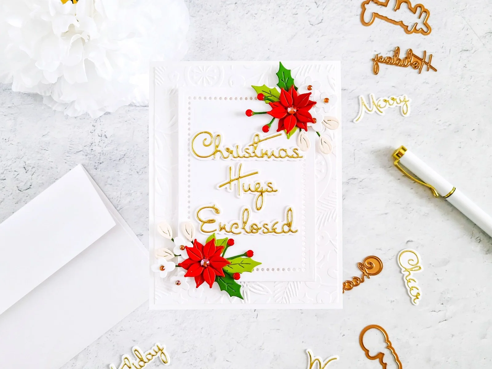 Spellbinders DOM OCT-2022┃Inspiration Card