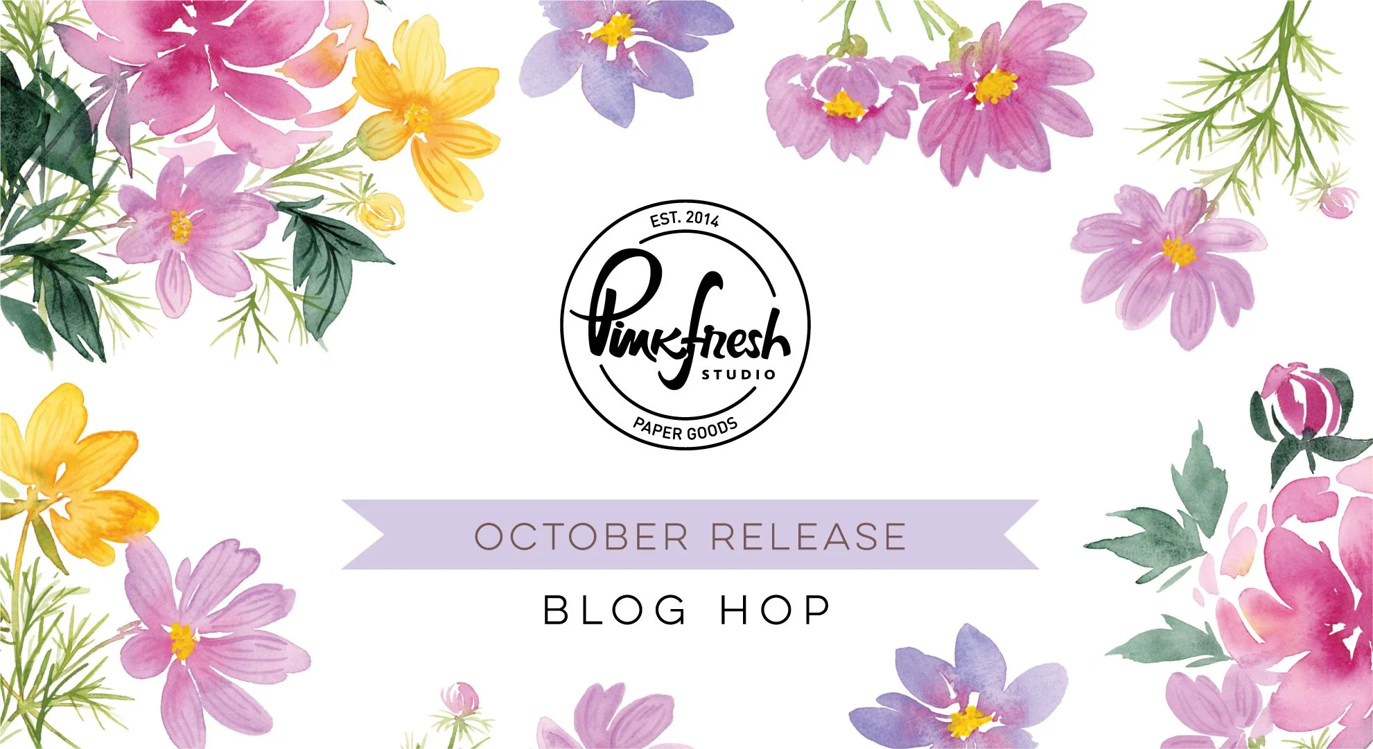 Pinkfresh Studio October 2022 Washi Release ▏ Blog Hop