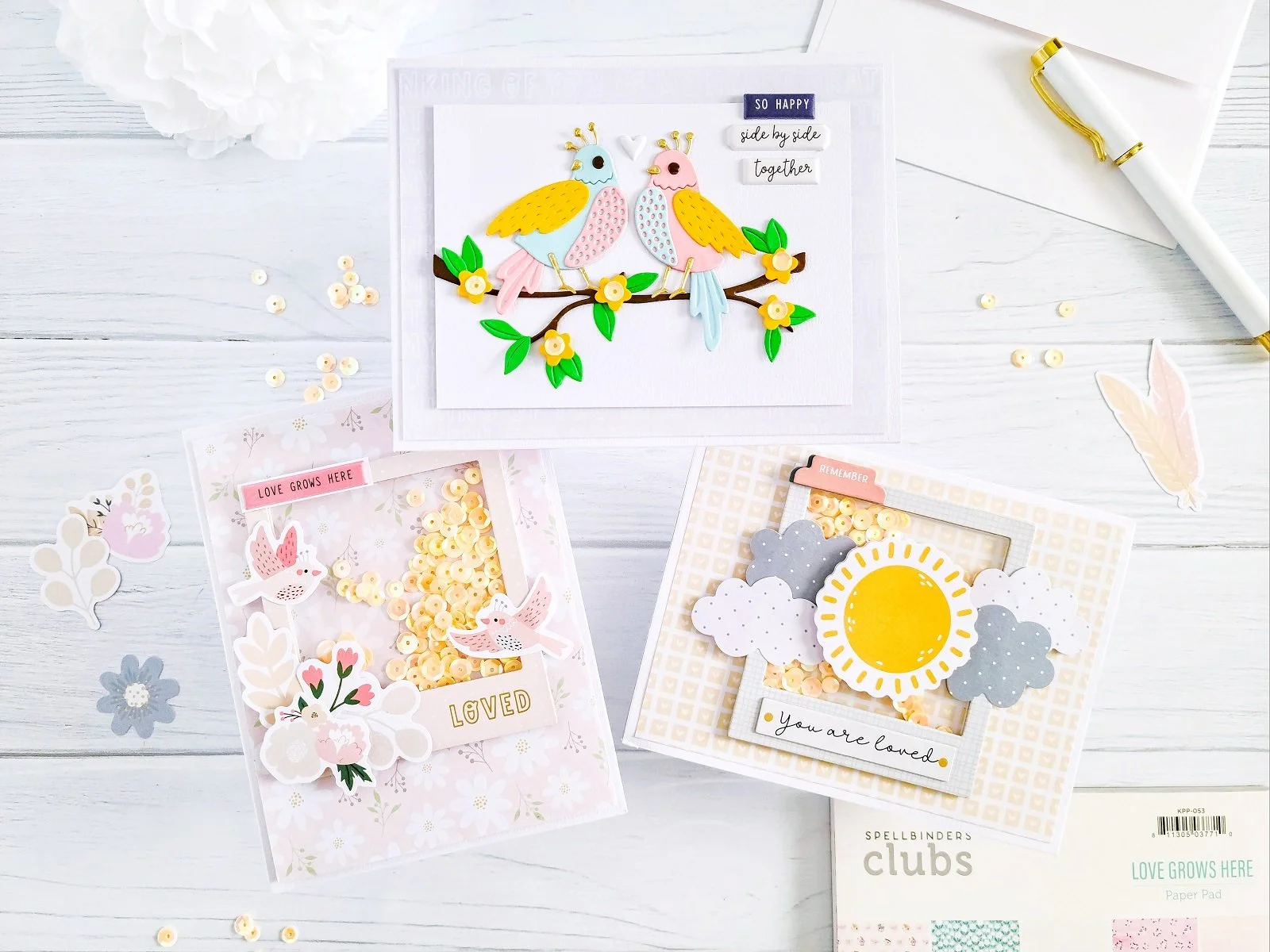 Spellbinders KOM DEC-2022┃Inspiration Cards