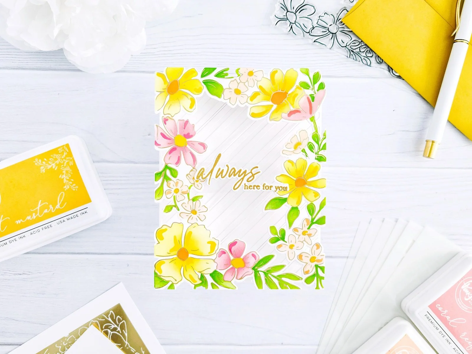 3-Dimensional Floral Border┃Inspiration Card