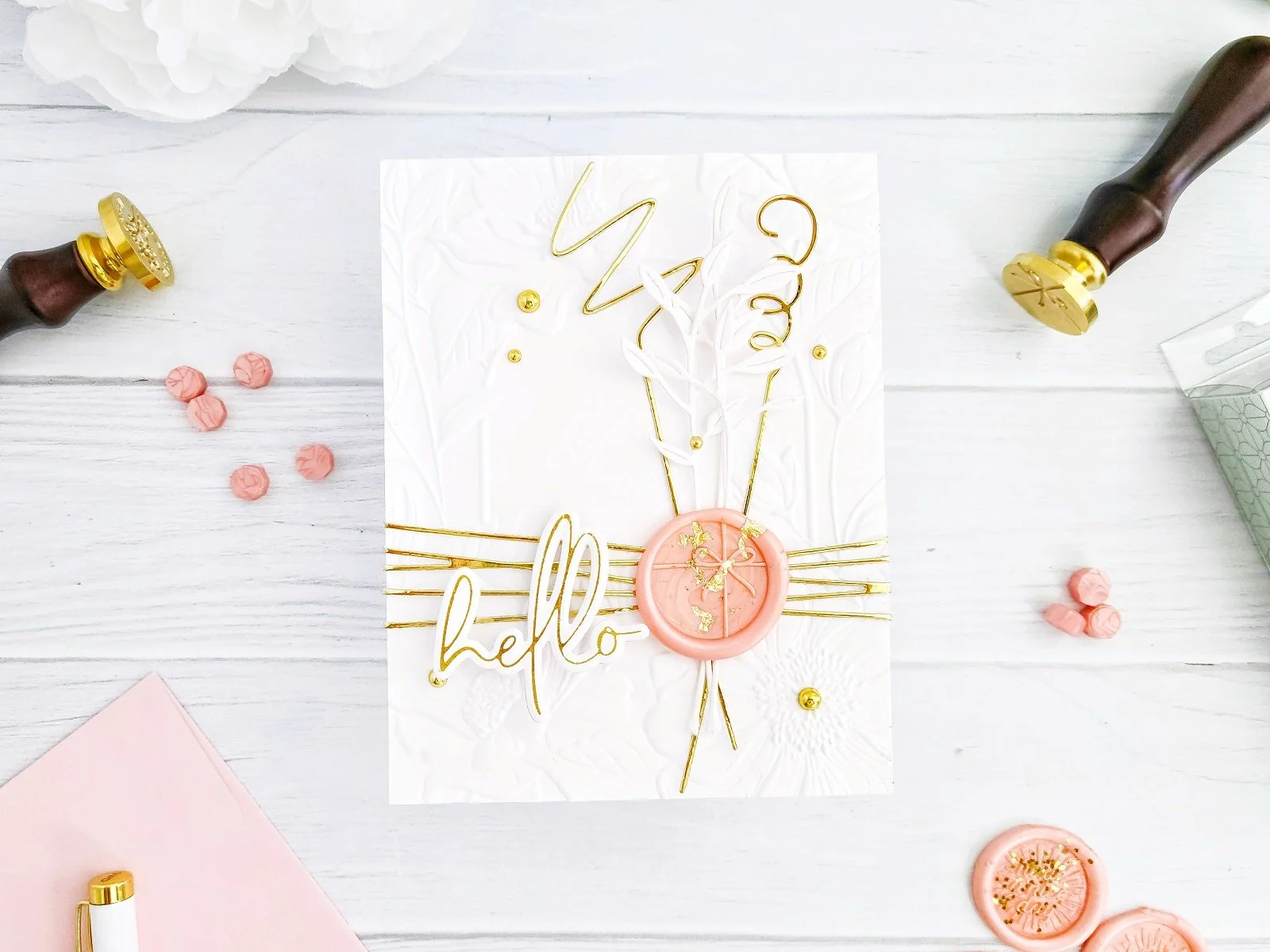 Spellbinders Sealed For Spring Collection┃Inspiration Card