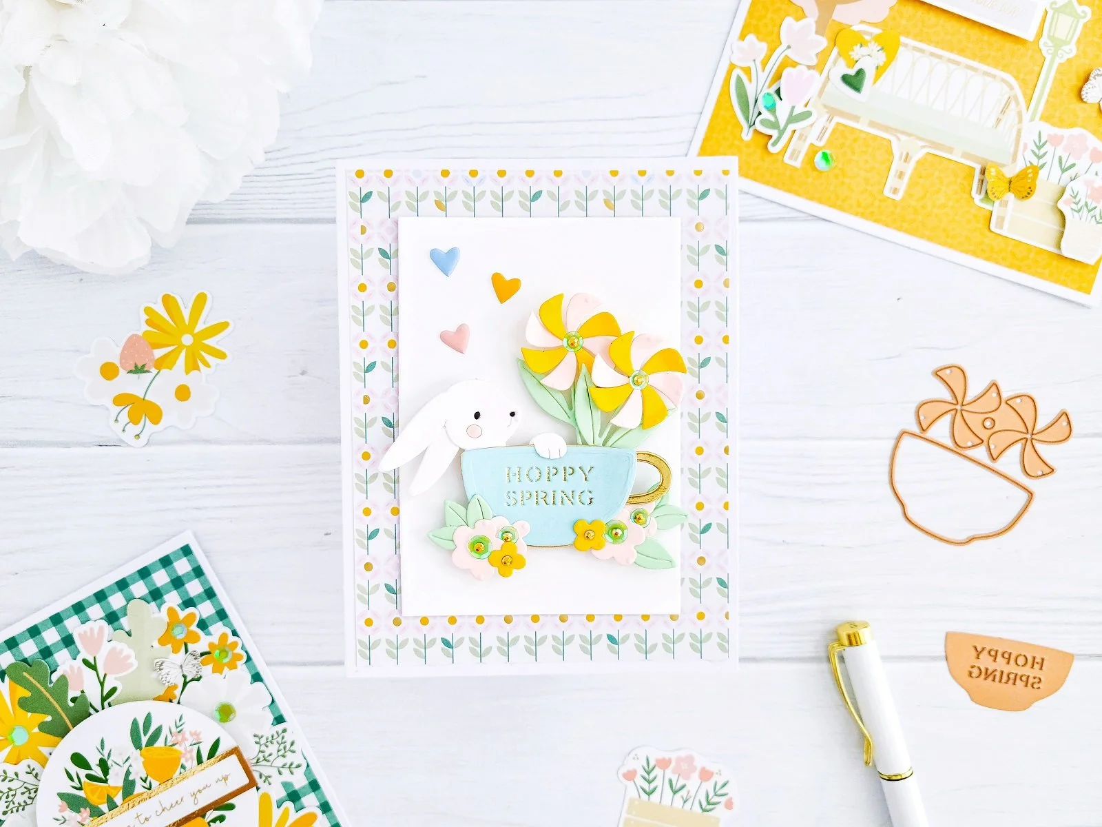 Spellbinders Quick &amp; Easy Card Kit Of The Month Club FEB-2023┃Inspiration Cards