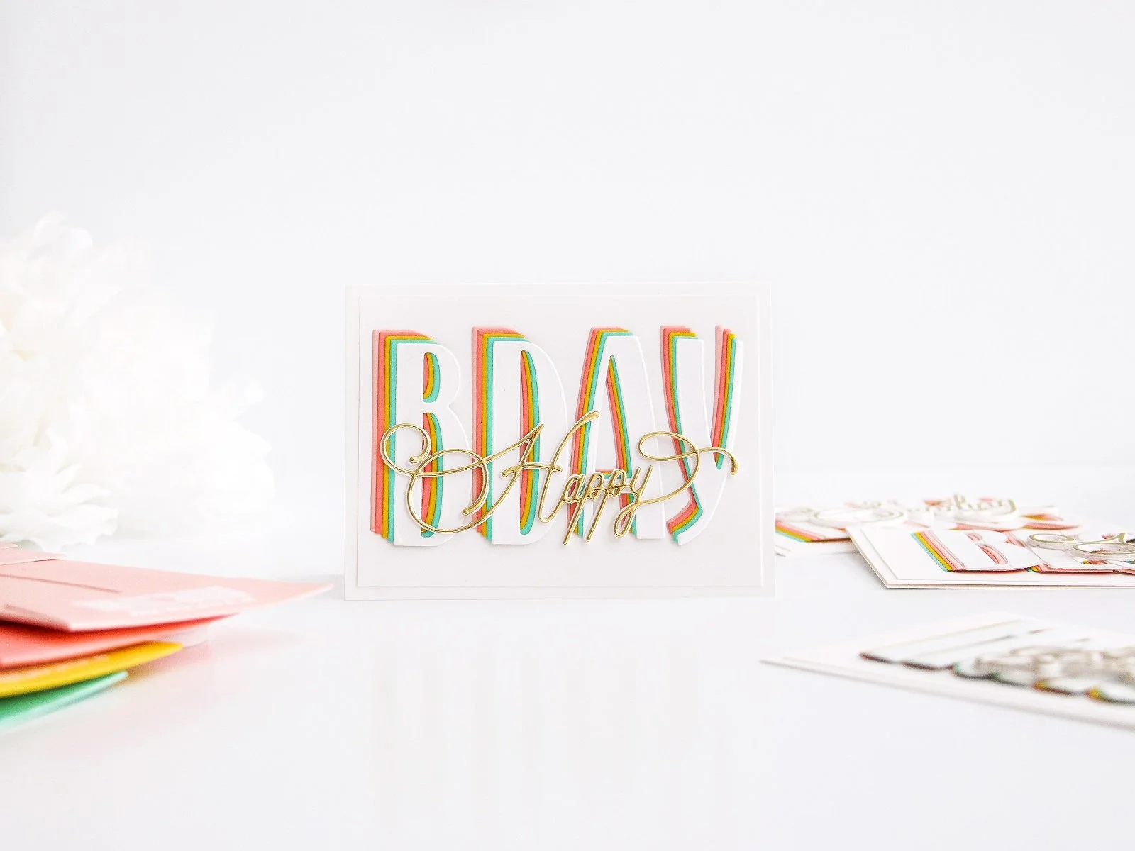 Mini Birthday Greetings &amp; More┃Inspiration cards
