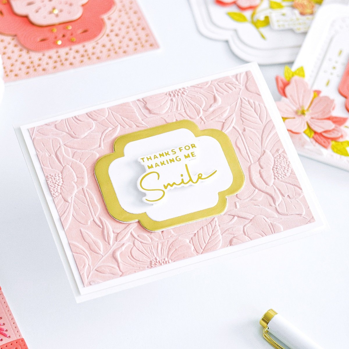 Spellbinders Four Petal Collection┃Inspiration Cards