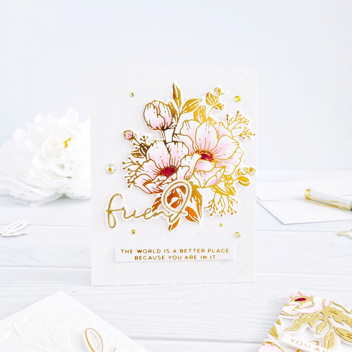 Create fantastic metallic blends and accents on your cards with our gilding  wax tutorial - Gathered