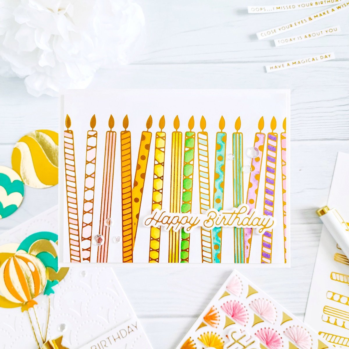 Spellbinders Birthday Celebrations Collection┃Inspiration Cards ...