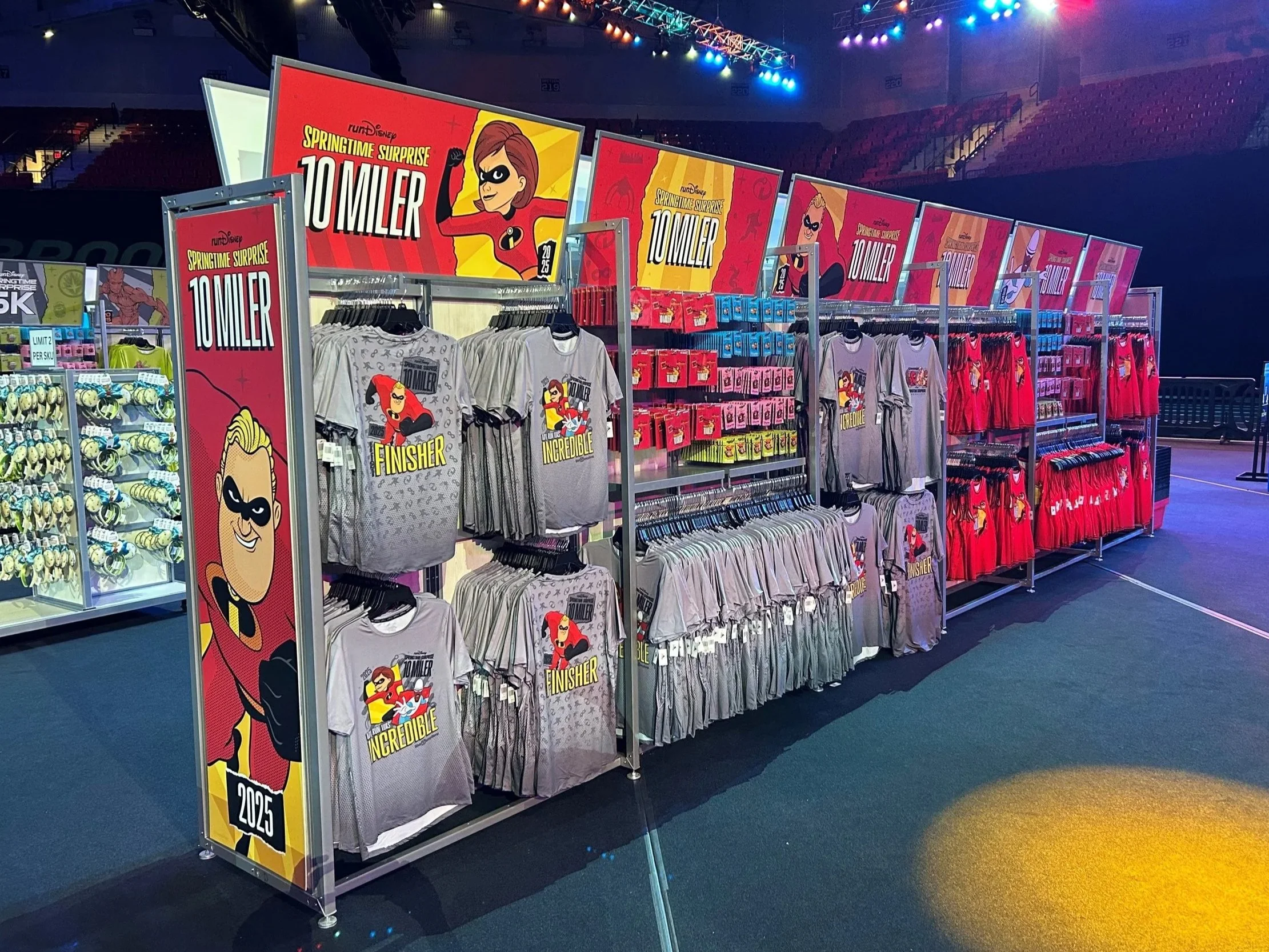 2025 RunDisney Springtime Surprise Weekend Retail Graphics