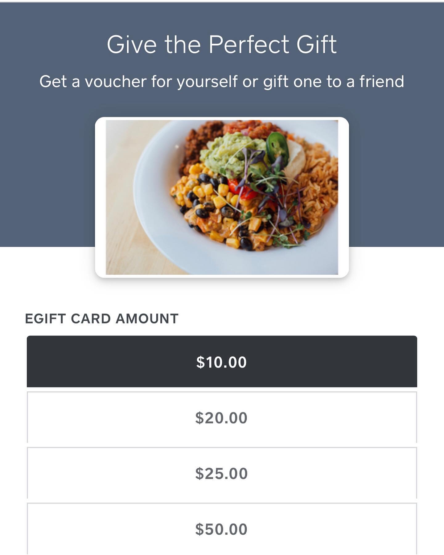 Did you know we have gift cards available for purchase??

Available online&hellip; give the gift of good food this holiday season! Redeemable at any of our truck/pop up events!

Link in bio to purchase &hearts;️