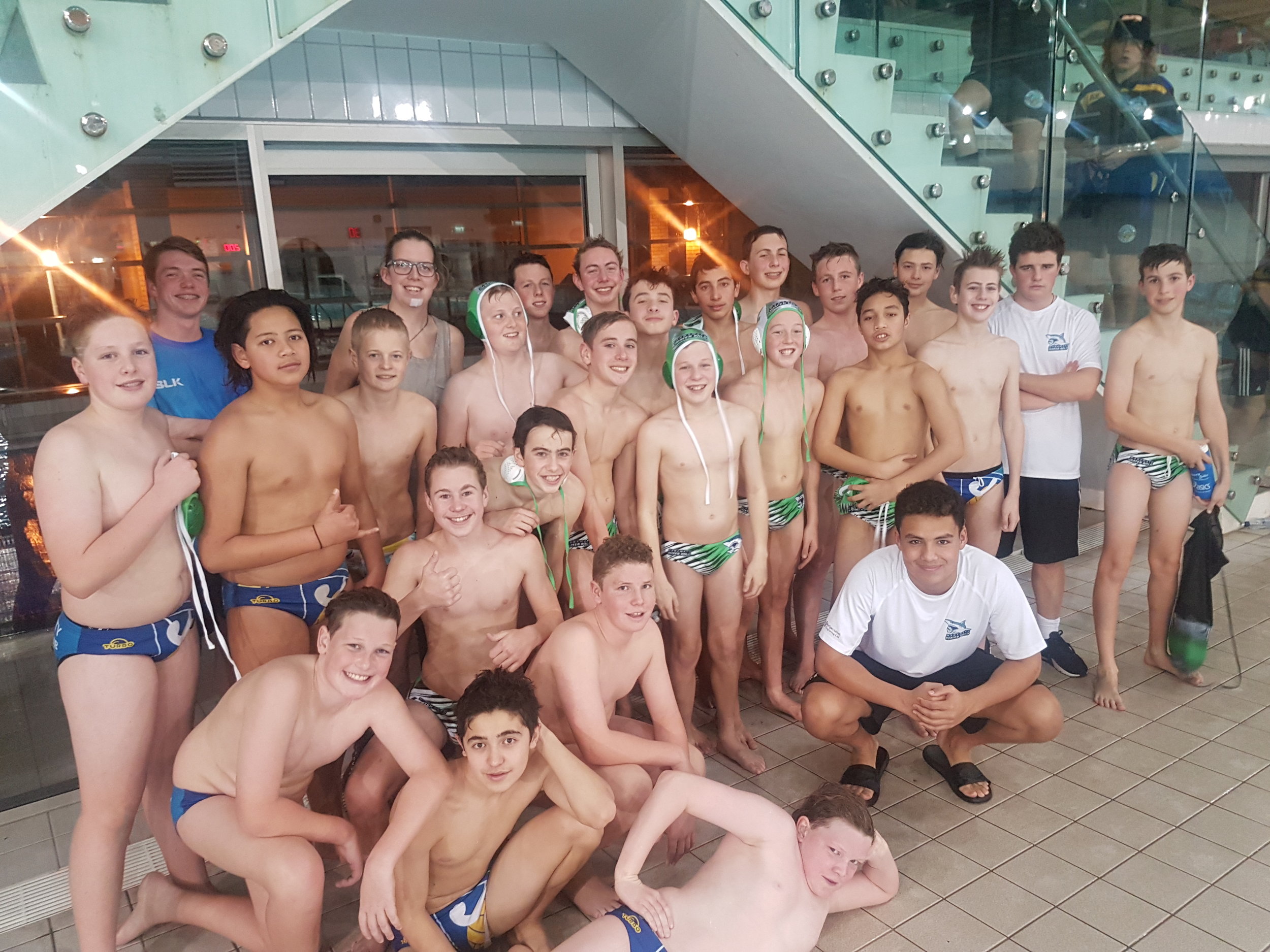 Waitakere Water Polo and Manawatu U14 Boys