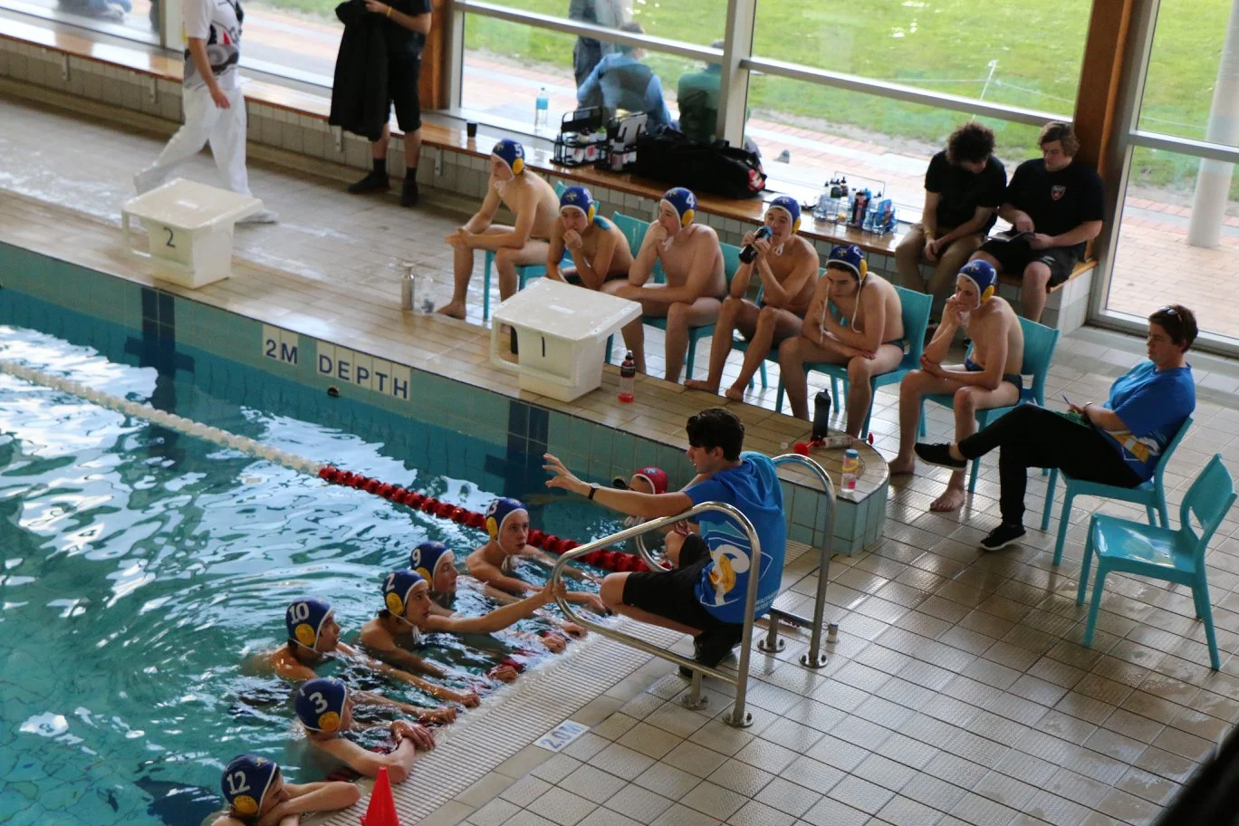 U16 Gold boys at Pan Pacs