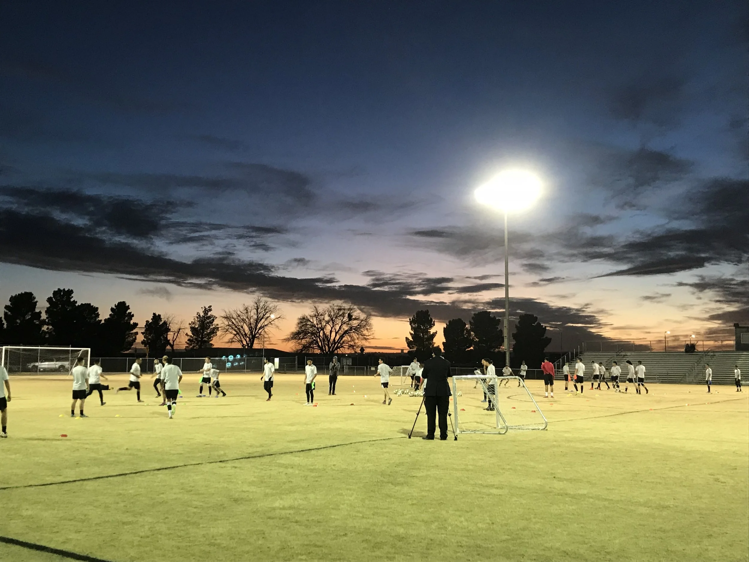 FC Grande (UPSL) holds tryouts prior to their inaugural season. February 2, 2018, Las Cruces, NM. Submitted by Dan Vaughn