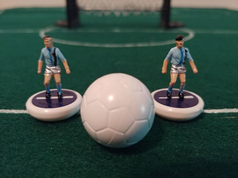 SUBBUTEO FOOTBALL 6 x 1980's FIGURES MANAGER COACH & PHOTOGRAPHERS UNBOXED 
