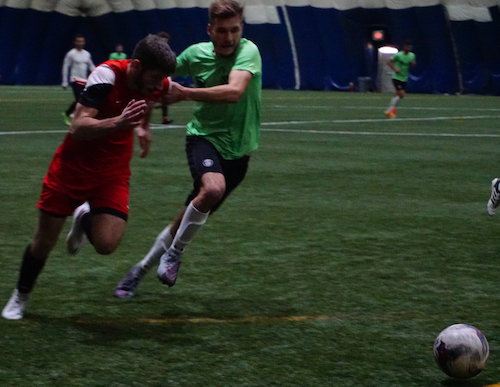 Image from a Dec 9 friendly, courtesy of Michigan Stars FC .