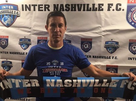 Rafa Medina will move from playing on the pitch to assistant coach in 2019. Image courtesy of Inter Nashville FC .