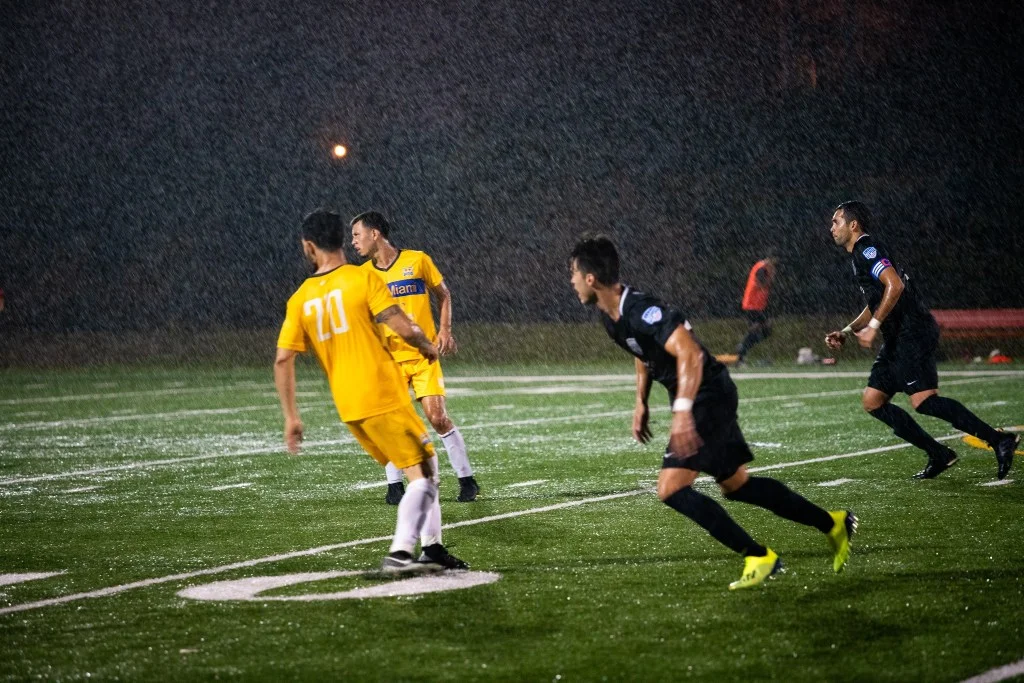 Florida Soccer Soldiers in action in November. Photo courtesy of Lee Ifans / Magic City Soccer .