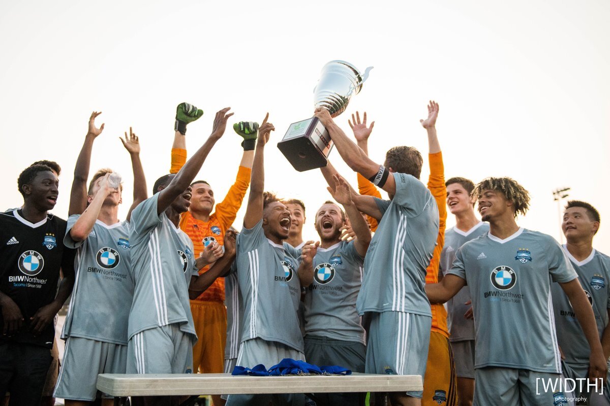 Washington Premier FC’s men have three-peated as winners of the EPLWA title since 2017 (photo: Width Photography)
