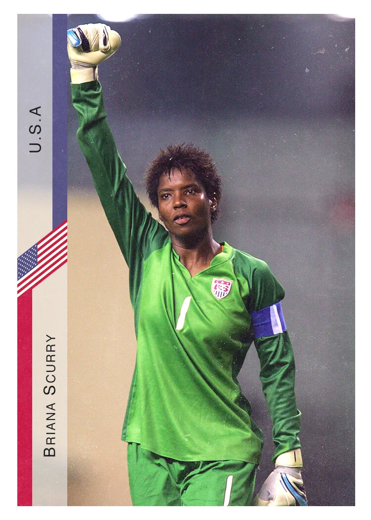 Kicking Back Briana Scurry Player Profile Protagonist Soccer