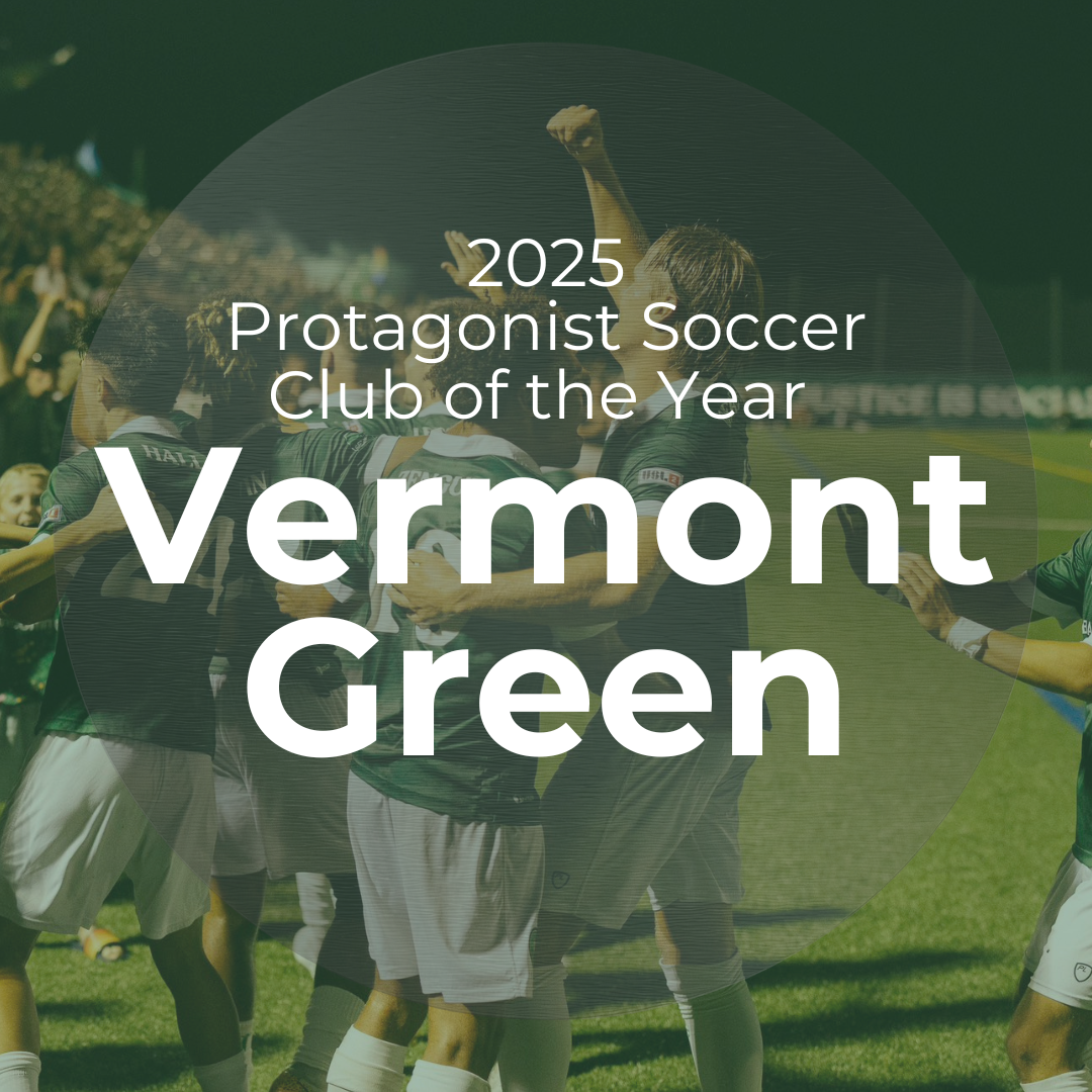 2026 Protagonist Soccer Club of the Year: Vermont Green