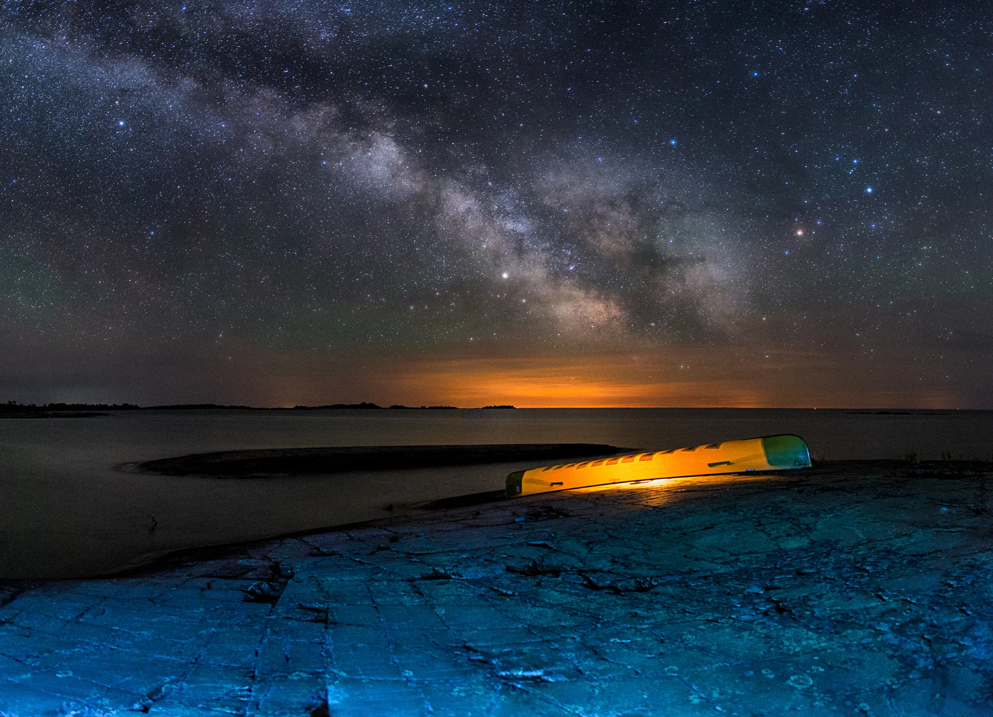 Galactic Canoe | Philip Edward Island, Ontario