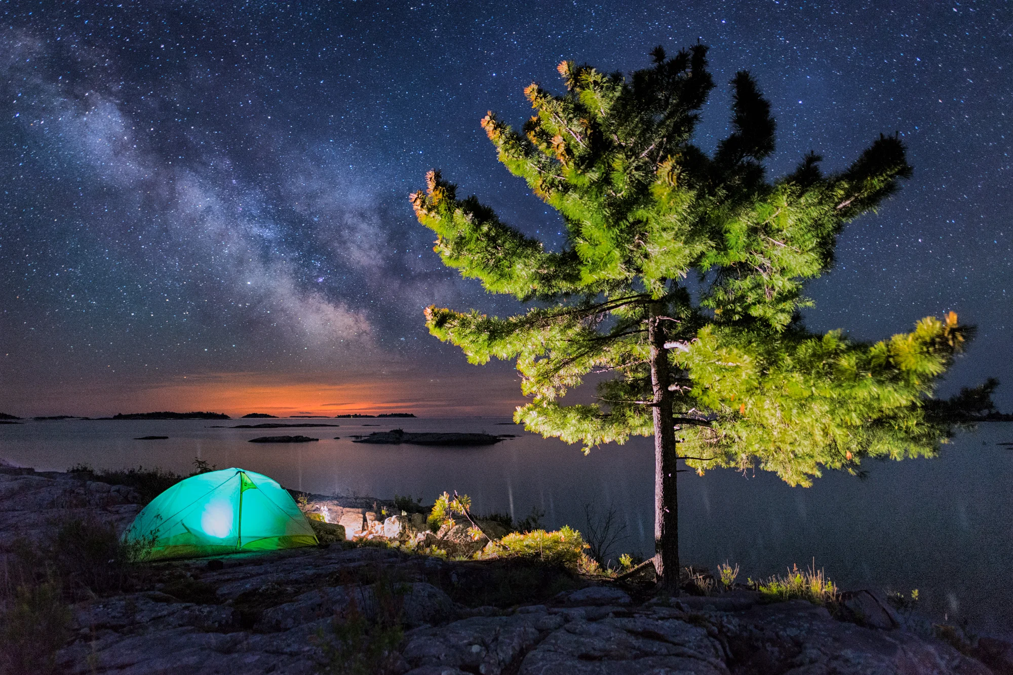 Starry Camp | Philip Edward Island, Ontario