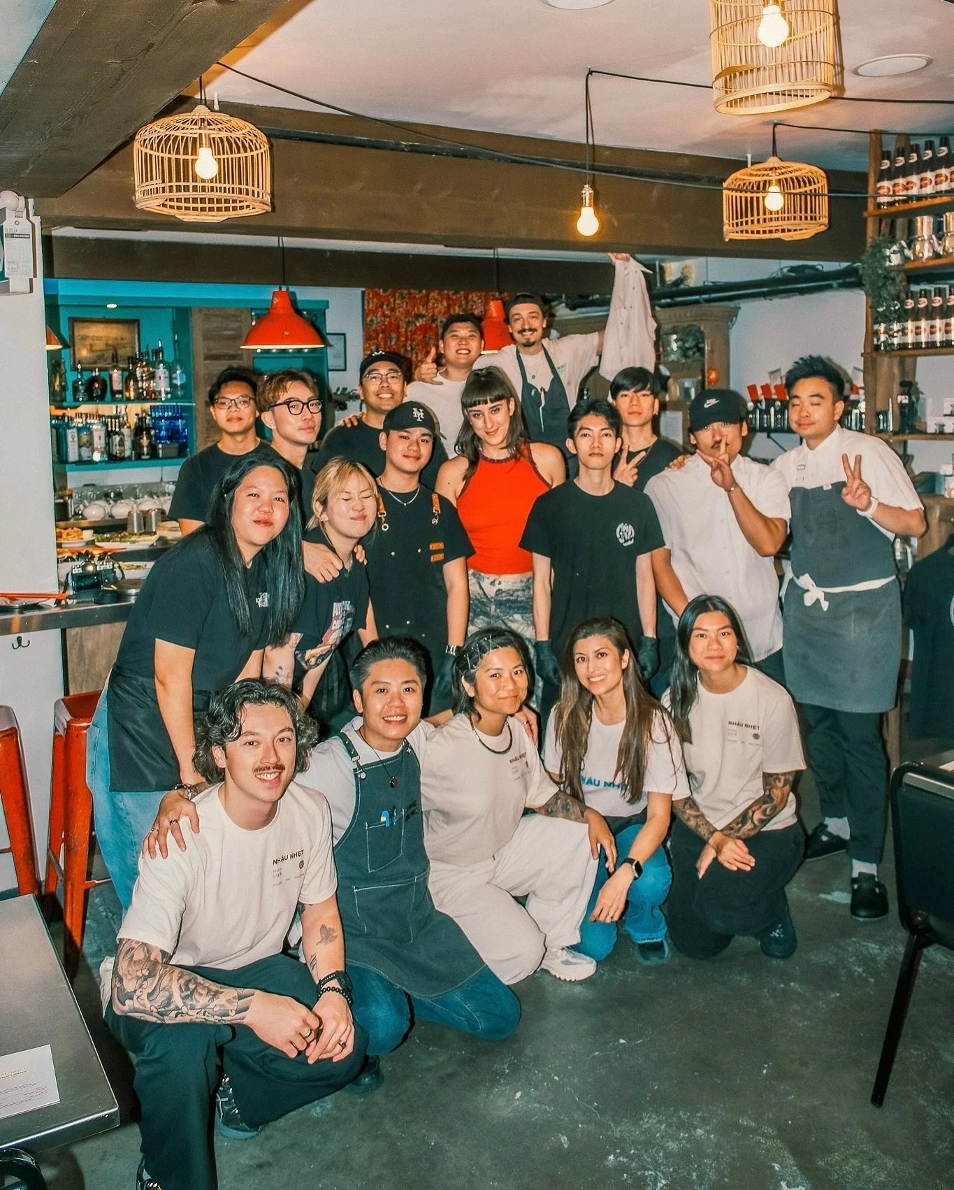 FEAST & FRIENDS vol. 2: NHẬU NHẸT 
These friends are ready to feast for a good cause!
We’re thrilled to welcome all of you to our *SOLD OUT* fundraising event tonight in collaboration with @_studiogiva_, @marksingson & @mabuhayyvr, and