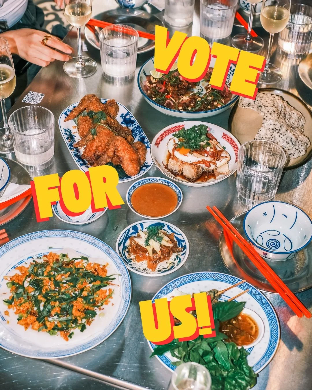 VOTE! FOR! US!⁠
⁠
We are thrilled to be one of the finalists for BEST CHINATOWN at @vancouvermagazine's 37th Restaurant Awards Readers' Choice.⁠
⁠
Help us win this category by VOTING for us via the [LINK IN BIO]⁠
Every vote counts and we truly apprec