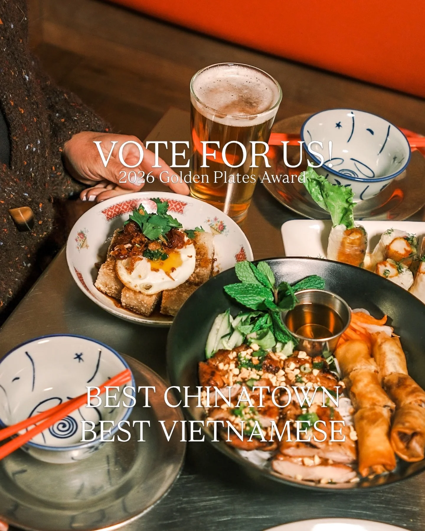 VOTE FOR US at this year&rsquo;s @georgiastraightfood GOLDEN PLATE AWARDS for BEST VIETNAMESE &amp; BEST CHINATOWN ❤️

We&rsquo;re always so grateful for the support and let&rsquo;s win this together 🫶

#ddmauchinatown #ddmau #goldenplatesaward #gol