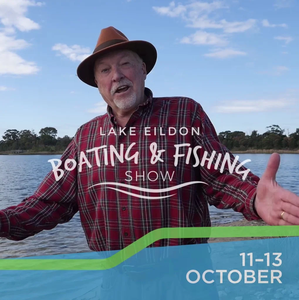 REX HUNT AMBASSADOR OF THE LAKE EILDON BOATING &amp; FISHING SHOW