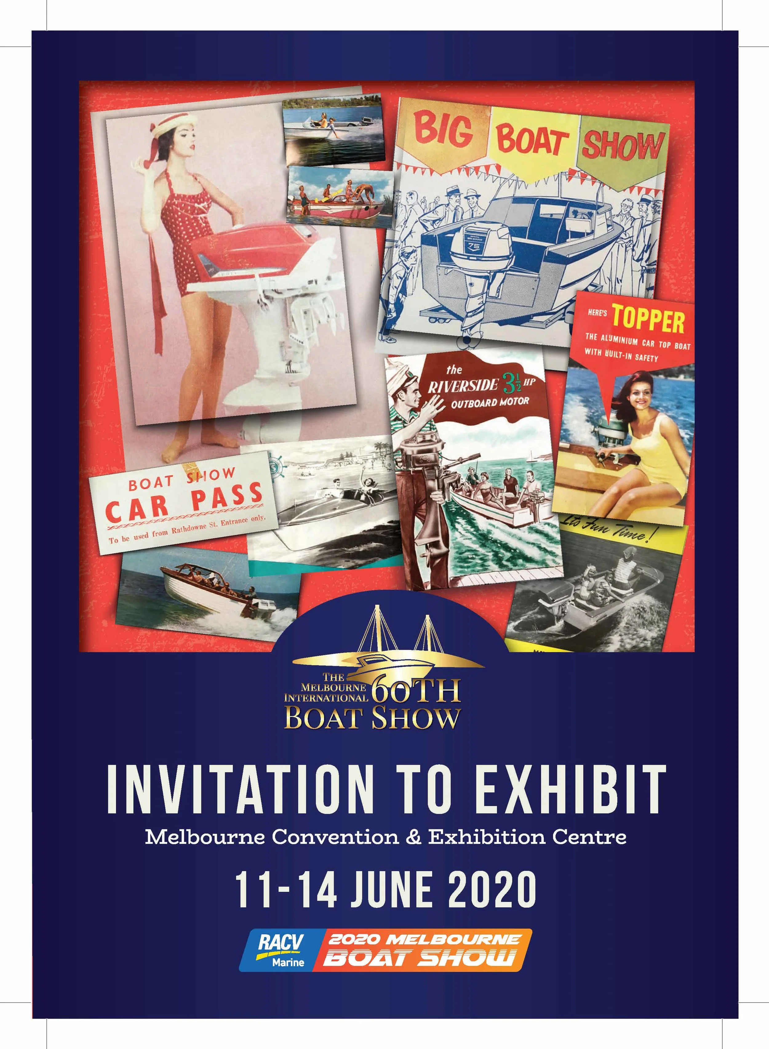 INVITATION TO EXHIBIT FOR RACV MARINE 2020 MELBOURNE BOAT SHOW NOW OPEN!