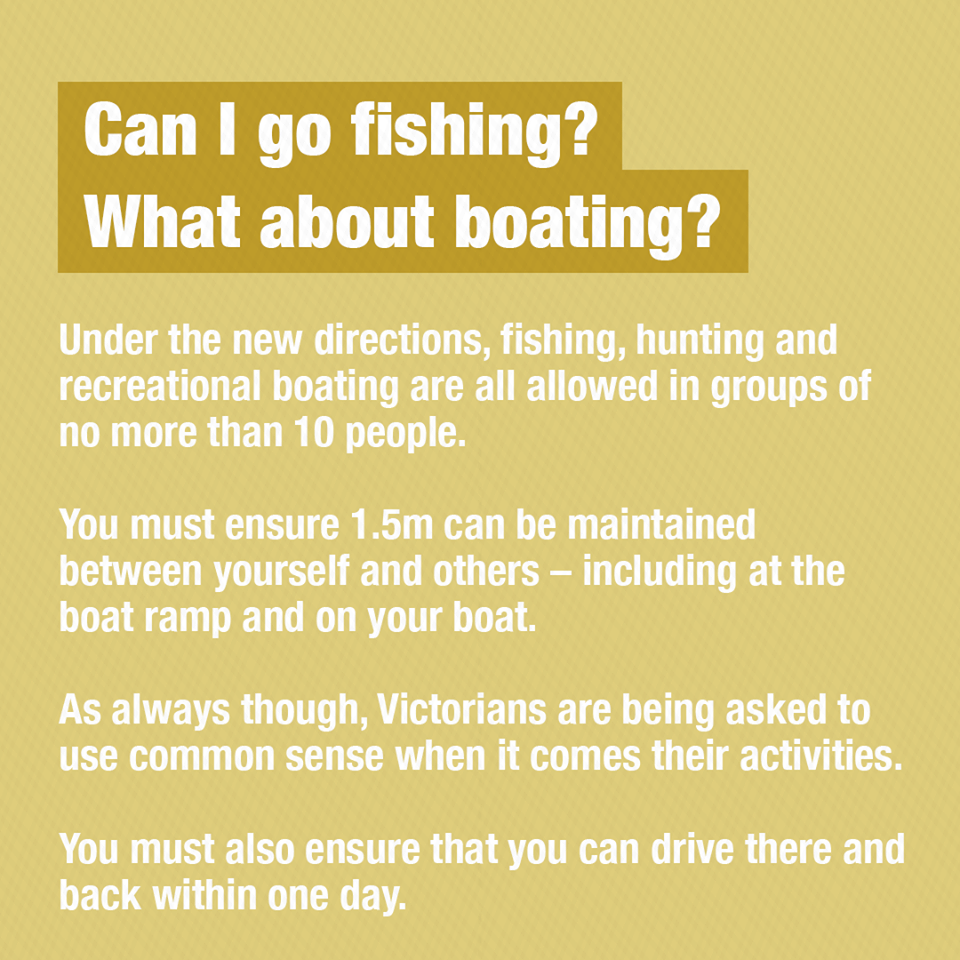 √ Recreational Fishing Ban Victoria
