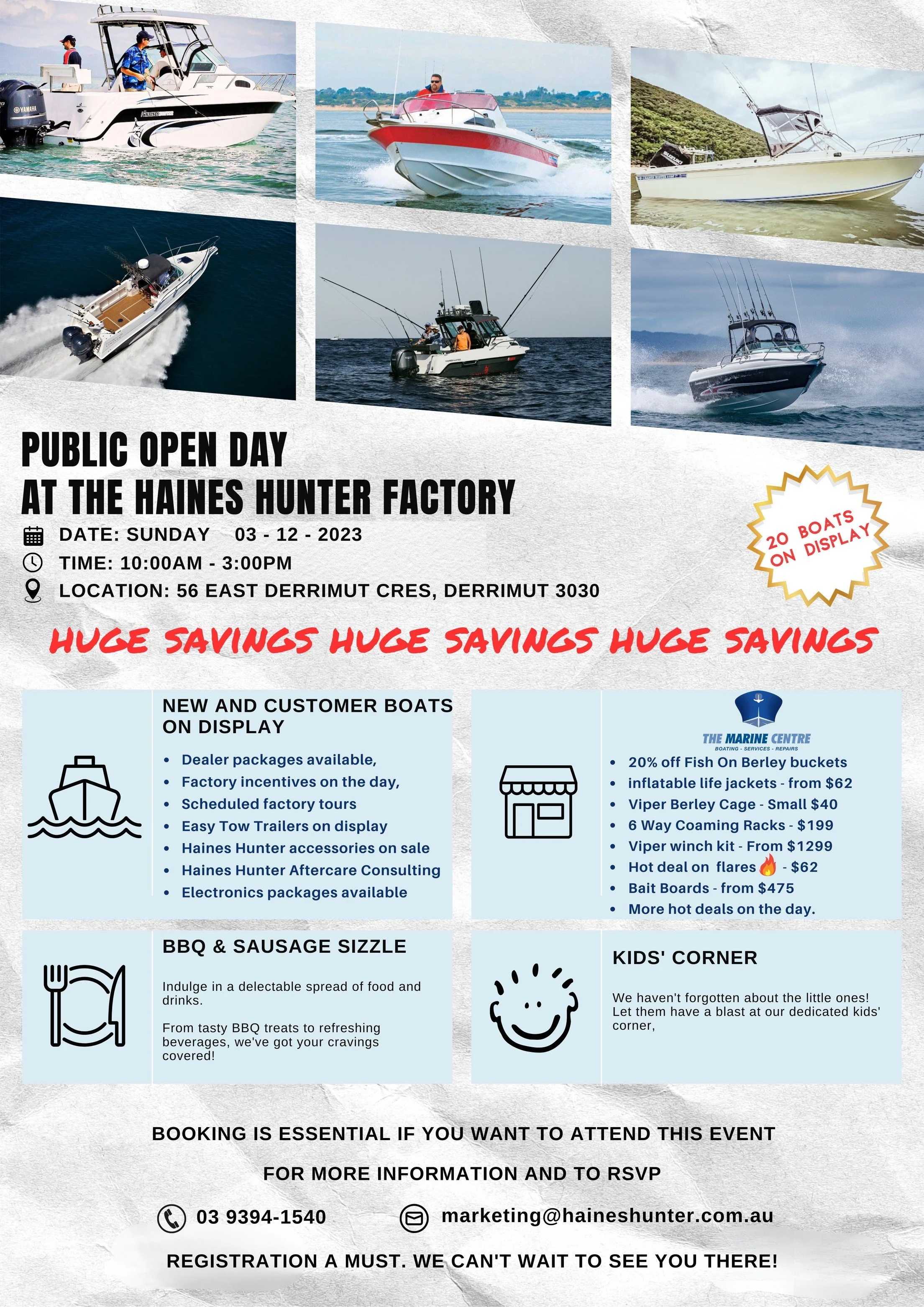 HAINES HUNTER OPEN DAY - SUNDAY