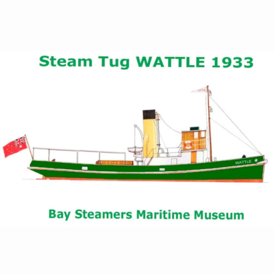 STEAM TUG WATTLE RESTORATION APPEAL