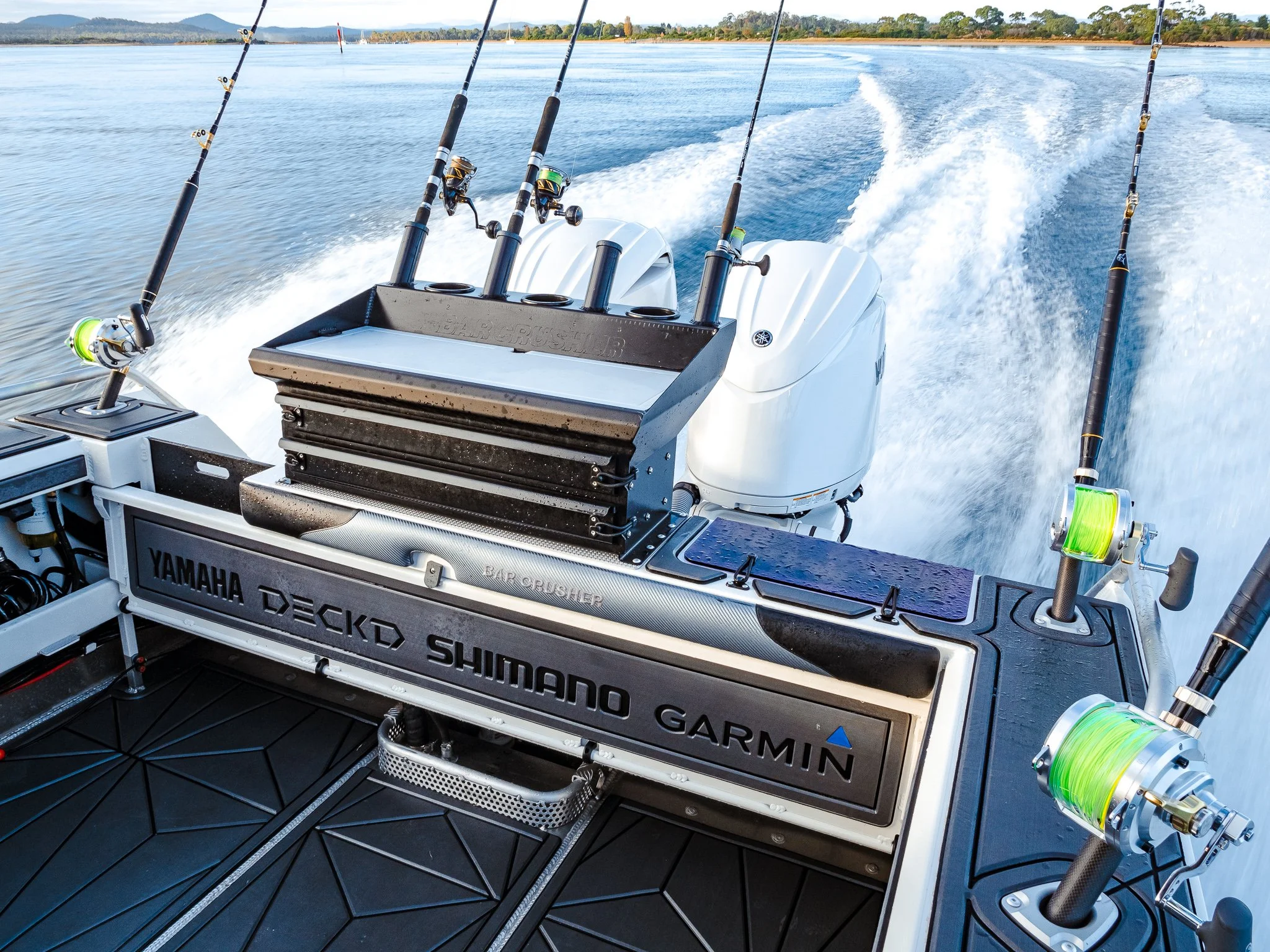 fishing set up on bar crusher from fb.jpg